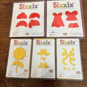 Sizzix Steel-Rule Die Bundle (Set of 5) – Retired Doll & Flower Cuts